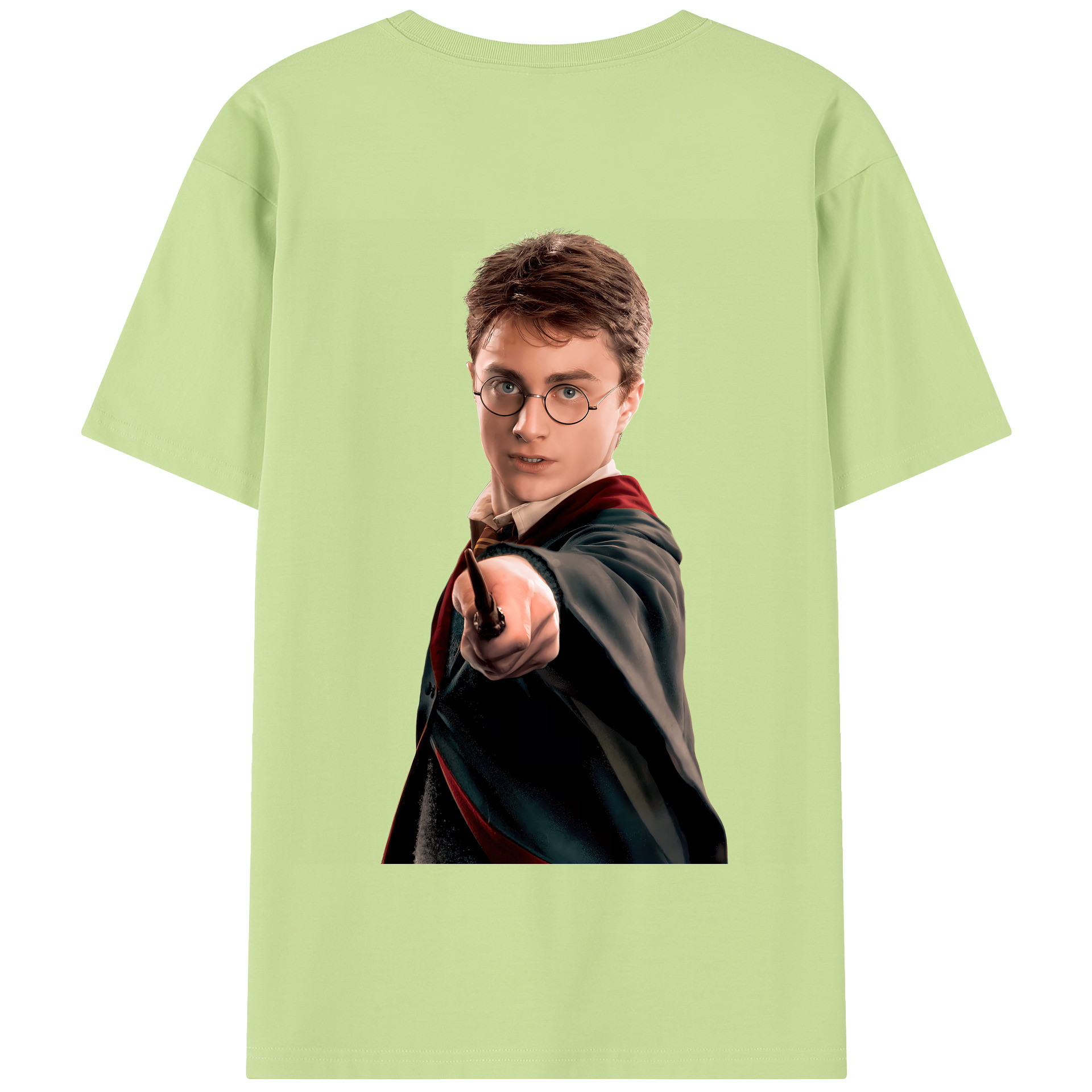 （画像用） Harry Potter ハリー・ポッターシリーズ 綿100％半袖Tシャツ（背面プリント）